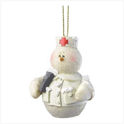 Discount Christmas Shopping: Snowberry Cuties Nurse Ornament