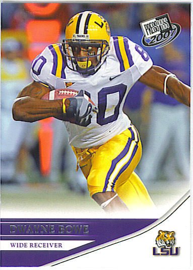 2007 Press Pass Dwayne Bowe RC #14