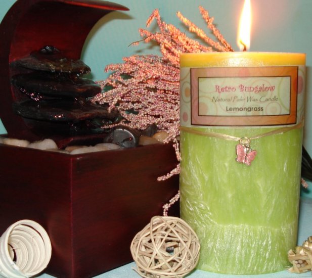 Oval Pillar Candle
