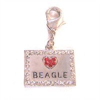 Swarovski Crystal Breed ID Tag