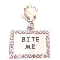 Swarovski Crystal Phrase ID Tag