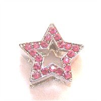 Swarvoski Star slide