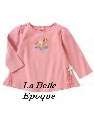Gymboree LA BELLE EPOQUE rocking horse A-line top