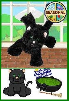 Webkinz LIMITED EDITION Black cat w/green eyes Seasonal HALLOWEEN Release IN HAND!! SHIPS FREE!!