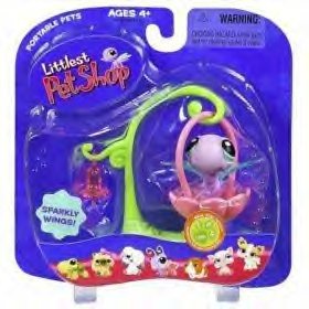 Littlest Pet Shop DRAGONFLY w/GLITTERY WINGS NIP HTF!! HOT!!