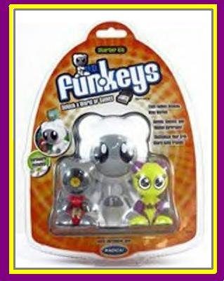 Mattel UB FUNKEYS Radica U.B. FUNKEY kit w/ TWINX & SCRATCH NEW!! RARE!!