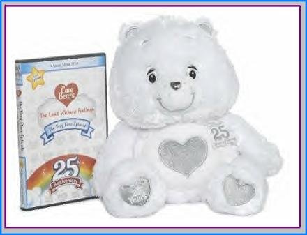 Care Bears 25th Silver Anniversary Special Edition TENDERHEART w/never released DVD NEW! SHIPS NOW!