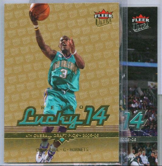 06-07 Ultra Chris Paul Lucky 14 Lot