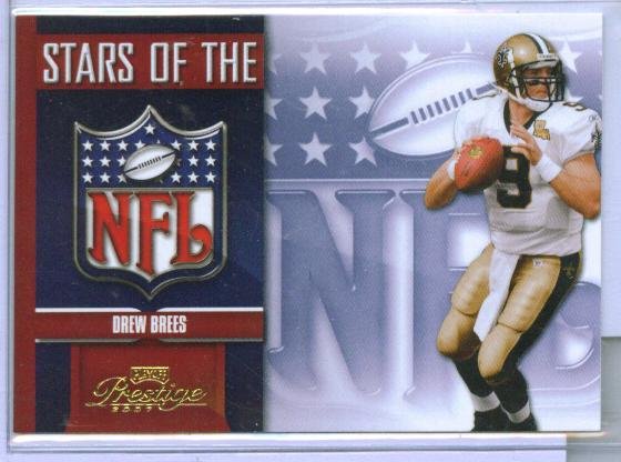 07 Prestige Stars of the NFL Drew Brees Insert