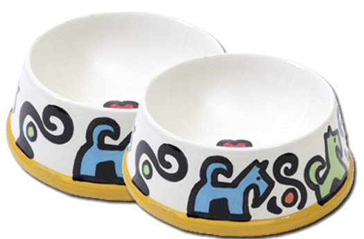 Bonznmice Large Hand Persoanalized Dog Bowl
