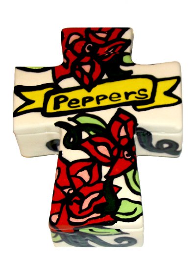 Pet - Dog - Urn - Love And Devotion Croxx Box Urn - Handpainted - Personalized