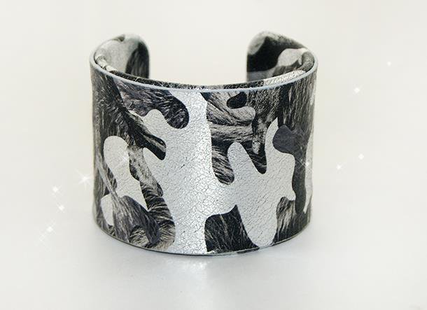 Star fashion leather bracelet painted adjustable free shipping -zp013