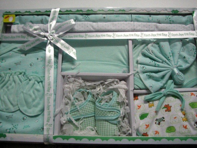 Newborn Gift Set (green)
