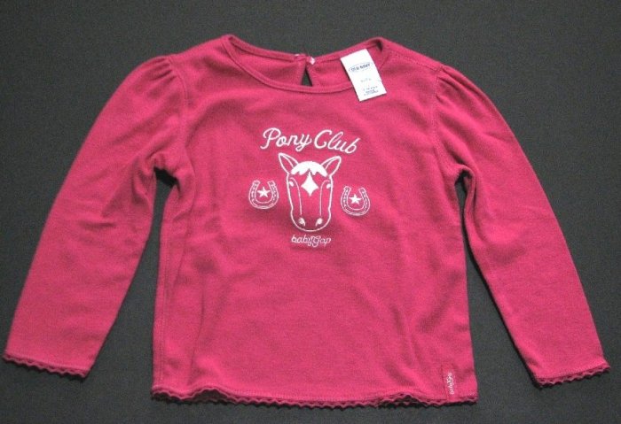 Long Sleeve Pony shirt