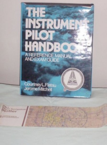 Hardcover Instrument Airline Pilot Handbook Manual Book Exam Guide Flatau 1980 DJ