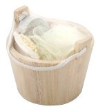 Rustic Bucket Bath Set - Sm
