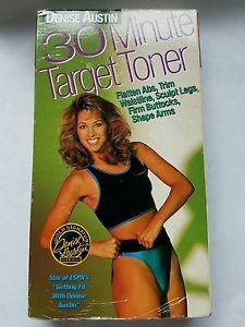 Denise Austin - 30 Minute Target Toner (VHS, 2000)