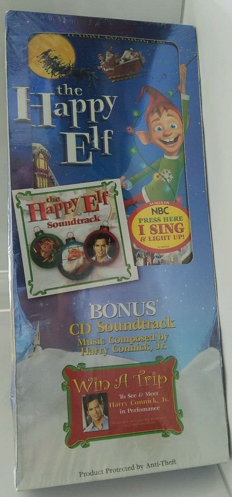 The Happy Elf (DVD, 2005) plus bonus cd soundtrack