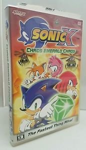 Sonic X: Chaos Emerald Saga (DVD, 2008, 2-Disc Set, Edited)