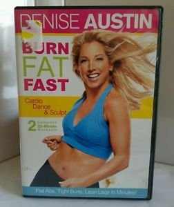 Denise Austin - Burn Fat Fast (DVD, 2005)