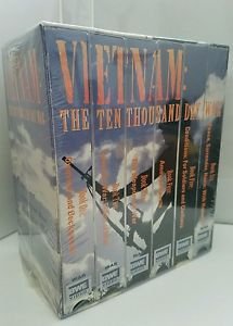 Vietnam: The Ten Thousand Day War Boxed Set (VHS, 2000, 6-Tape Set)