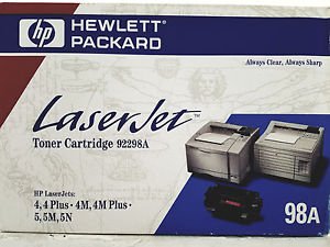 HP 98A (92298A) Black Original LaserJet Toner Cartridge