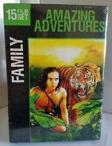 Family 15 Film Set: Amazing Adventures (DVD, 2011, 2-Disc Set)