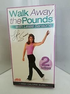 Walk Away the Pounds with Leslie Sansone - High Calorie Burn: 2 Miles (VHS,...