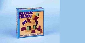 9 Pack PRESSMAN TOYS BLOCK HEAD by Pressman Toy