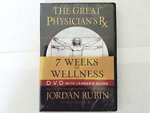 THE GREAT PHYSICIAN'S RX 7 WEEKS WELLNESS JORDAN RUBIN DVD BRAND NEW
