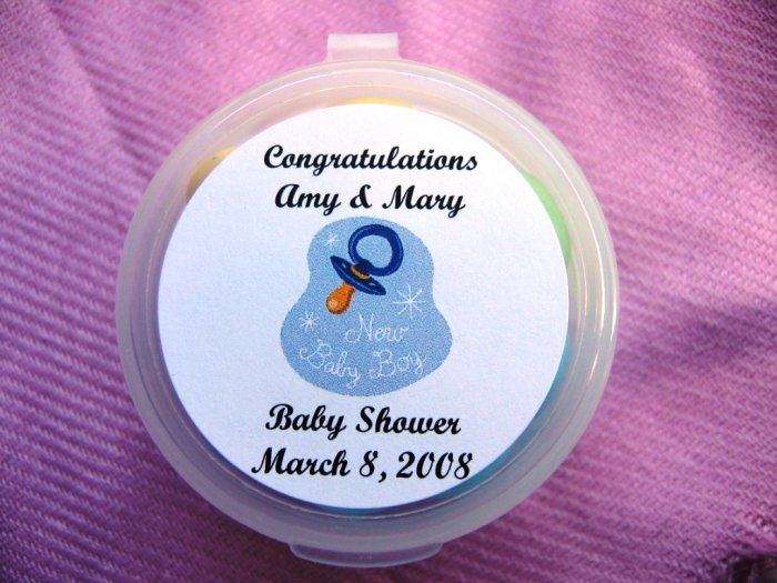 (24) 1.67" Custom Printed Laser Labels for 1 oz Round Sample Container READ entire listing