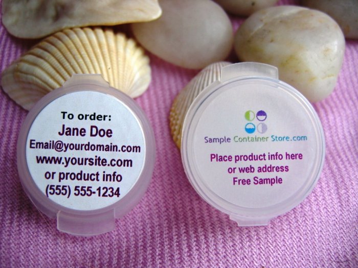 (240) Mixed labels Matte & White Glossy Custom Laser Printed 1" Round Labels Read entire listing