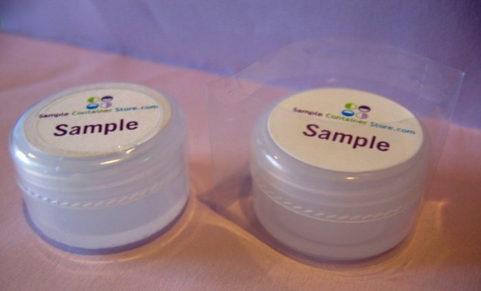 (20) Tamper Resistant Shrink Band for 1/6 oz Natural Jar w/ lid