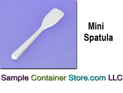 (150) Mini White Sample Spatula