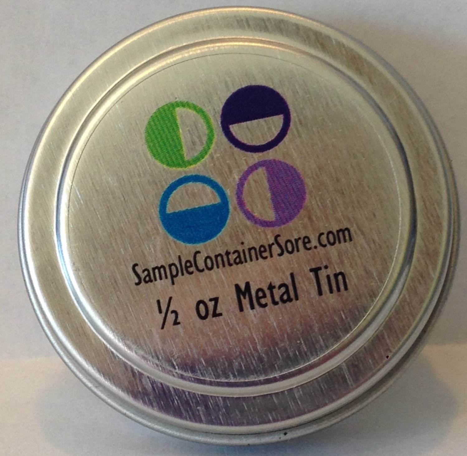 (96) 1.2" Crystal Clear Custom Laser Labels for 1/4 oz Sample Containers Read entire listing