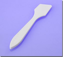 (200) Slant Tip Plastic Sample Spatulas White