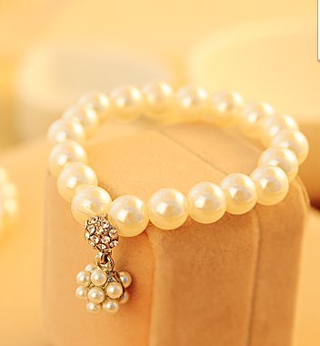 Korean imitation pearl bracelet