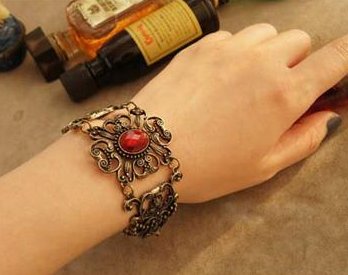 Korean Flower vine flowers retro palace jewel bracelet