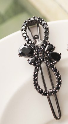 Korean jewelry full diamond bow hair accessories Hairpin