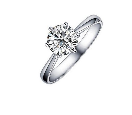 Plating really platinum diamond ring Size 15