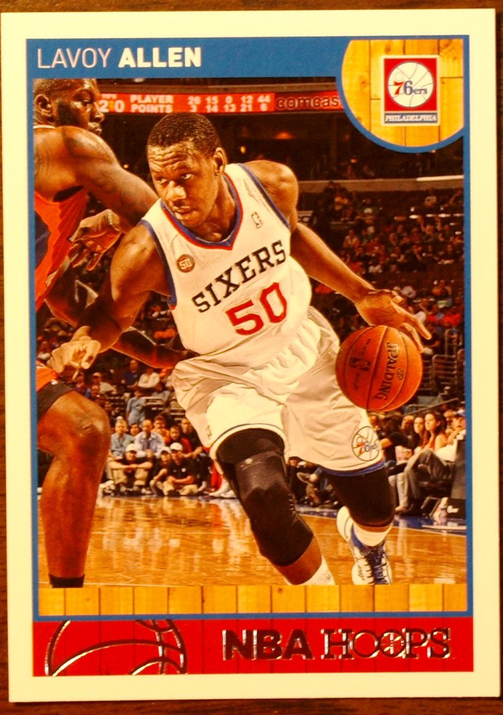 2013-14 Panini Hoops #8 Lavoy Allen