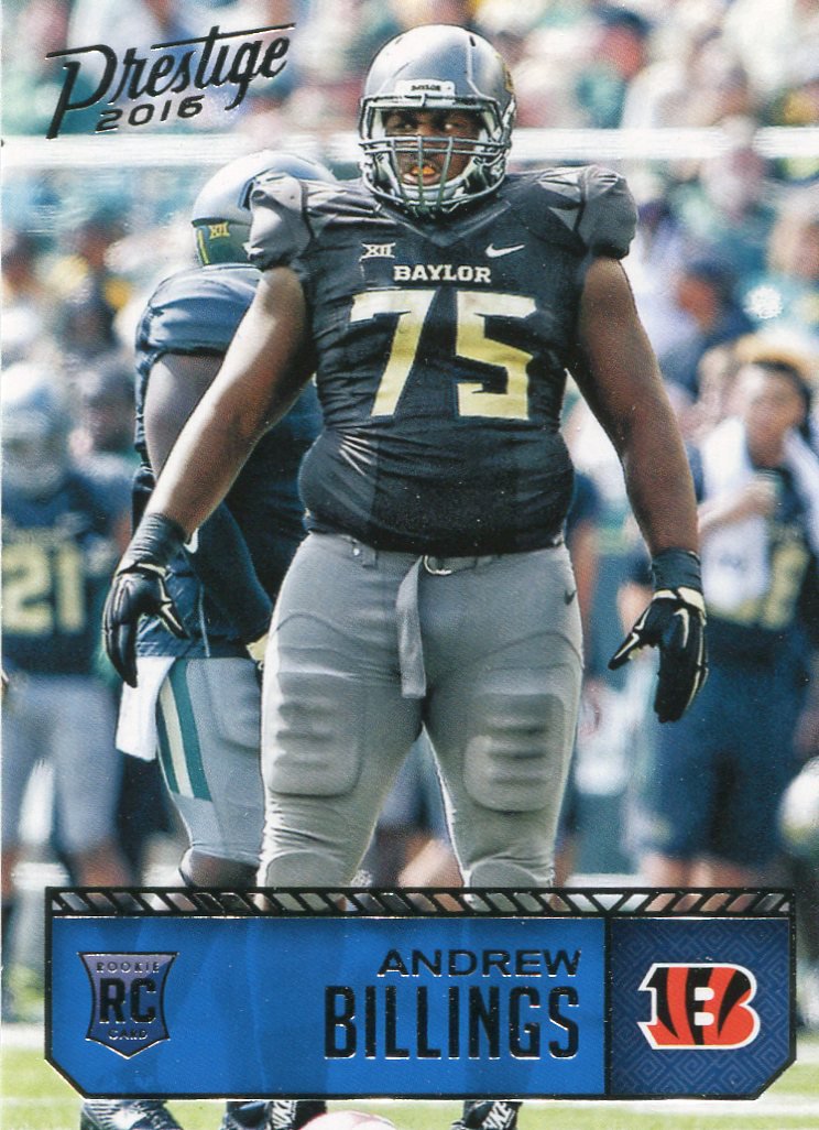 2016 Prestige Football Card #276 Andrew Billings