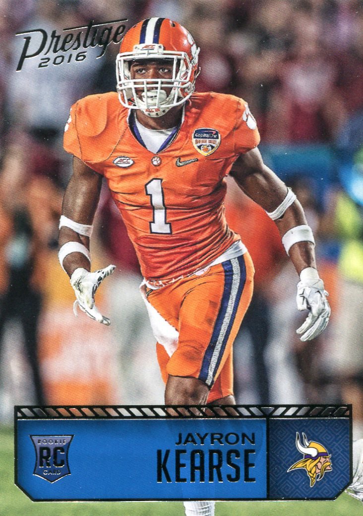 2016 Prestige Football Card #298 Jayron Kearse