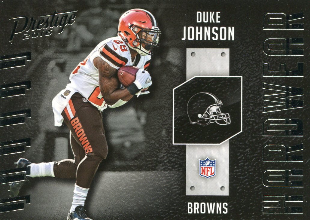 2016 Prestige Football Card Hardware #11 Duke Johnson