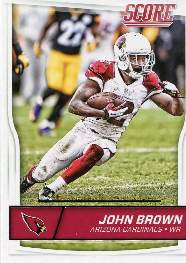 2016 Score Football Card #5 John Brown