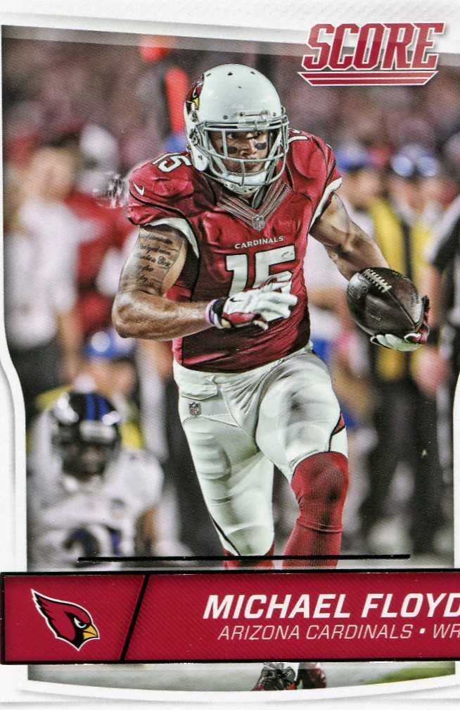 2016 Score Football Card #7 Michael FLoyd