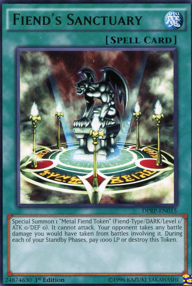 Yugioh Duelist Pack Rivals of the Pharaoh Fiend's Sanctuary, DPRP-EN015
