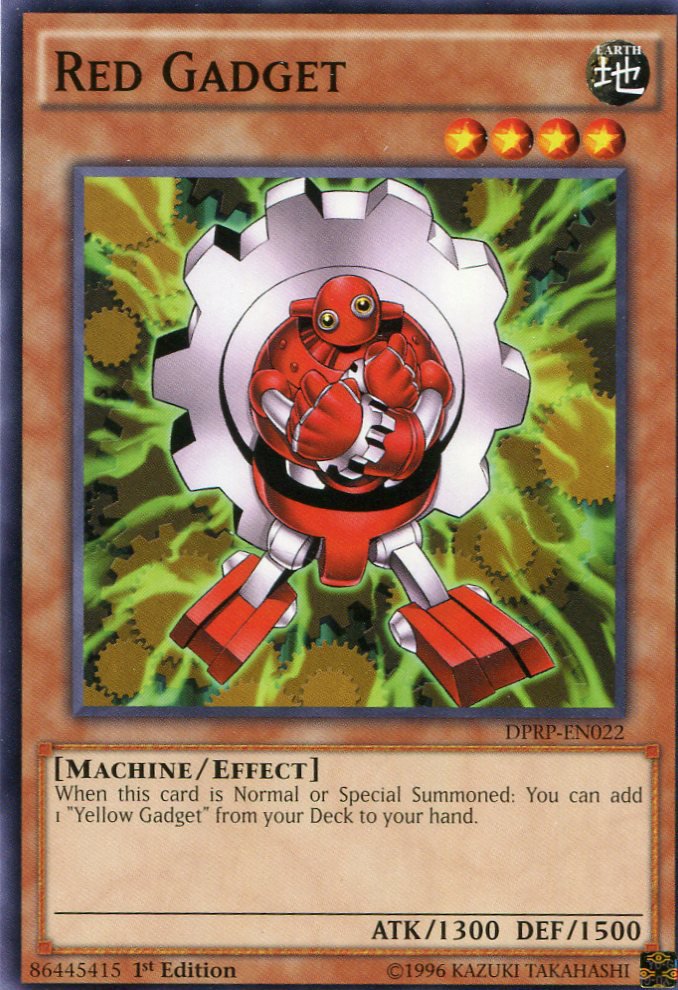Yugioh Duelist Pack Rivals of the Pharaoh Red Gaget DPRP-EN022