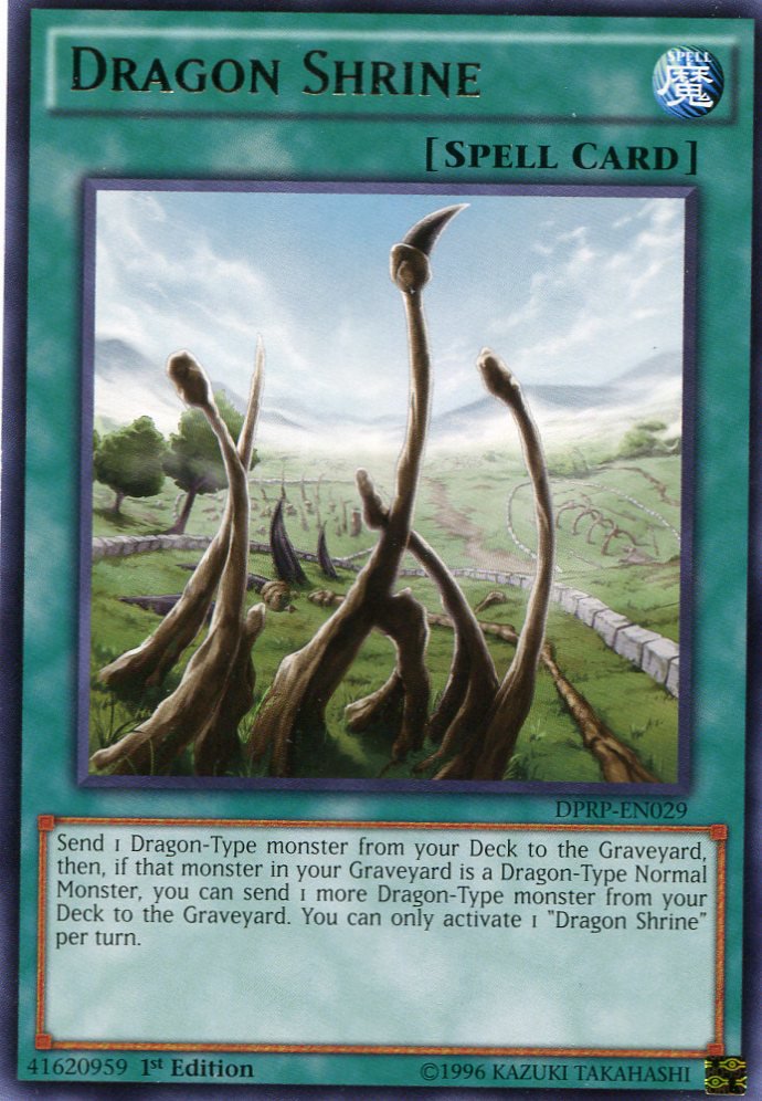 Yugioh Duelist Pack Rivals of the Pharaoh Dragon Shrine DPRP-EN029