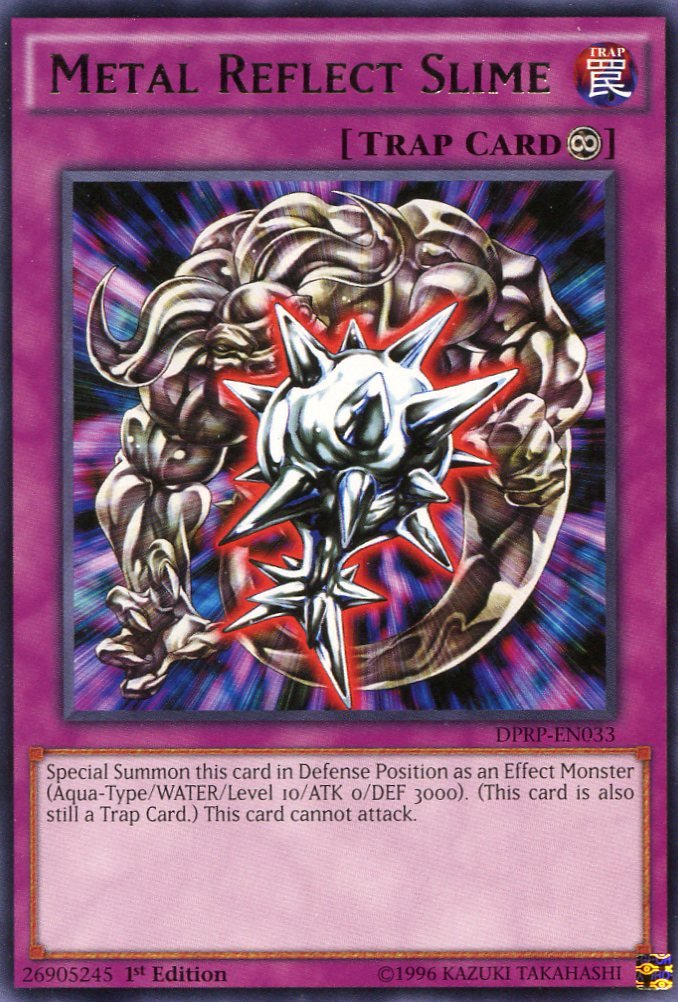 Yugioh Duelist Pack Rivals of the Pharaoh Metal Reflects Slime DPRP-EN033